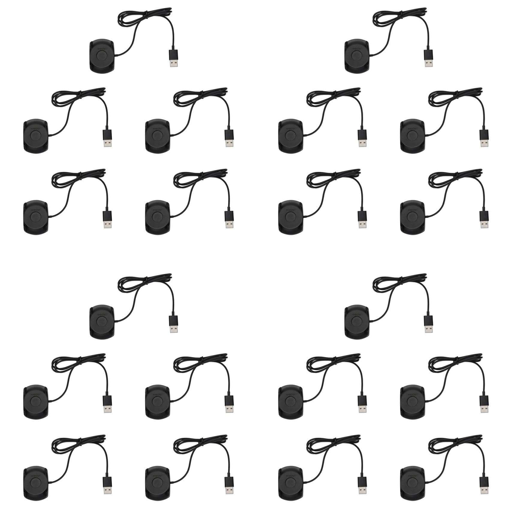 20X Base di Ricarica per Dock per Cavi di Ricarica Rapida USB per Huami 2 Stratos Pace 2S