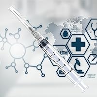 Vista 4 de 100 unidades de jeringas de laboratorio desechables de 5 ml/cc con aguja de 22Ga de 1.25 pulgadas Luer Lock, empaquetadas individualmente