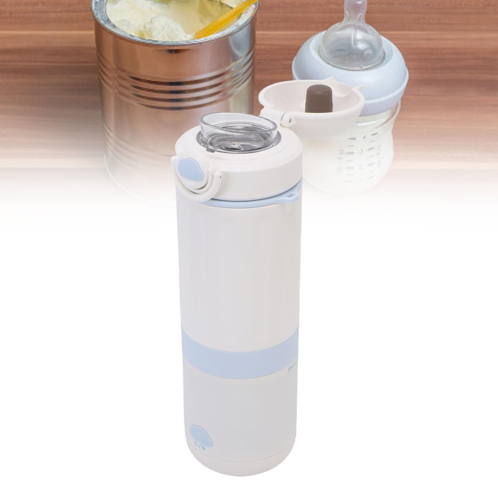 Bewinner Bollitore Elettrico da Viaggio, Tazza Portatile in Acciaio Inox