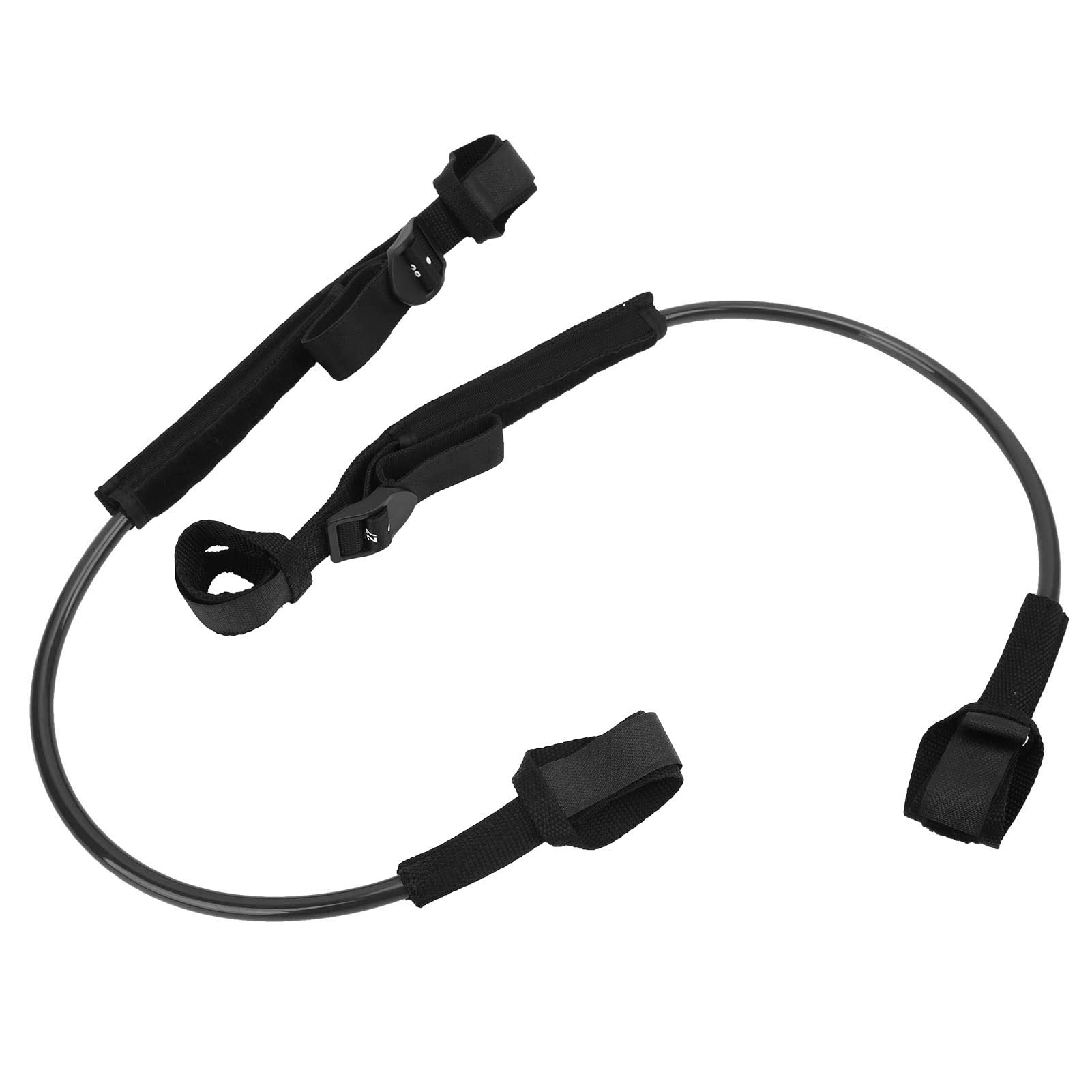 Leapiture 2Pcs Surf Leash Surf Line Leash 22?28in Straight Surfboard Leash Surf Board Leg Rope for Surfers Surf Instructors Water Sports Enthusiasts (Black)