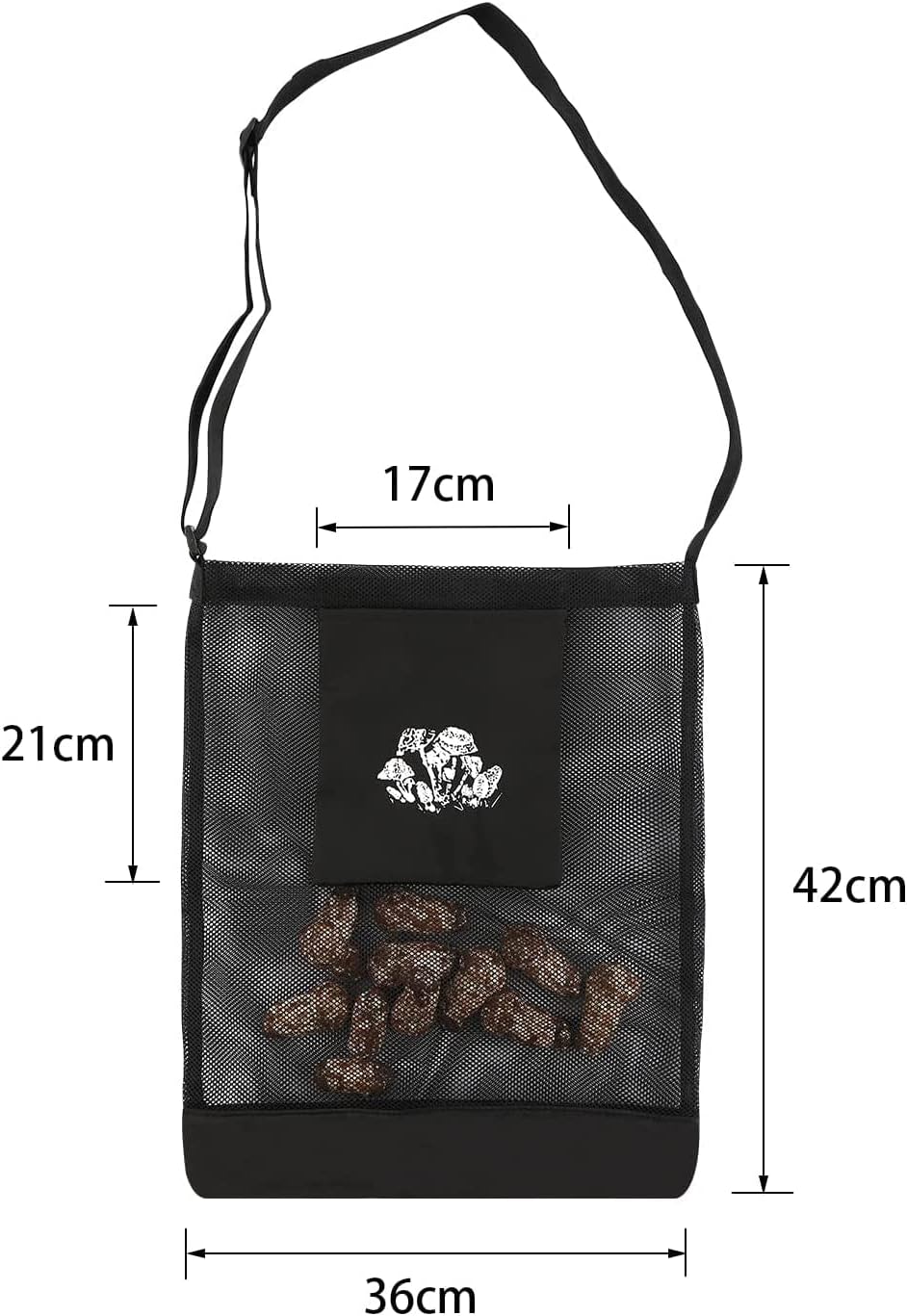 Morel Mushroom Hunting Bag, Mesh Bag, Foraging Bag, Foraging Pouch, Mushroom Basket, Harvesting