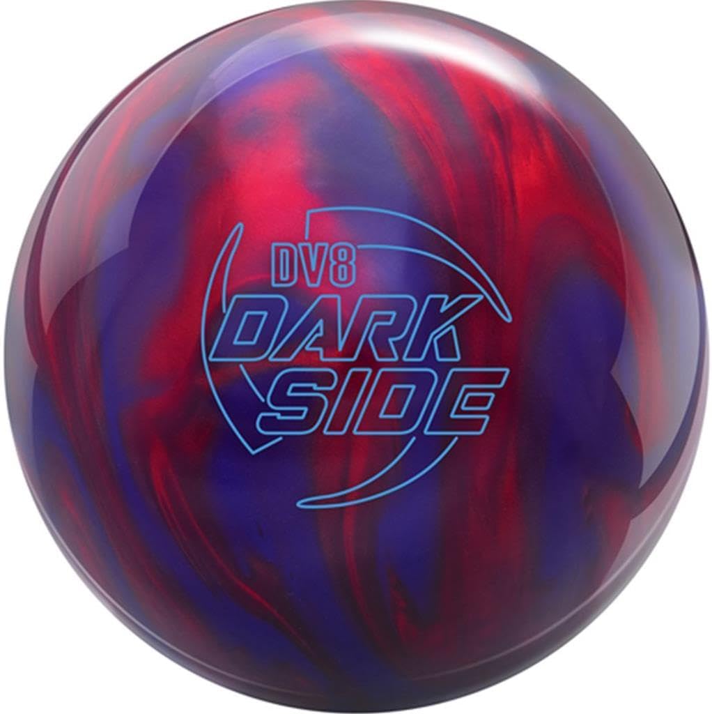 Bowlerstore Products DV8 PRE-DRILLED Dark Side Bowling Ball - Red/Purple