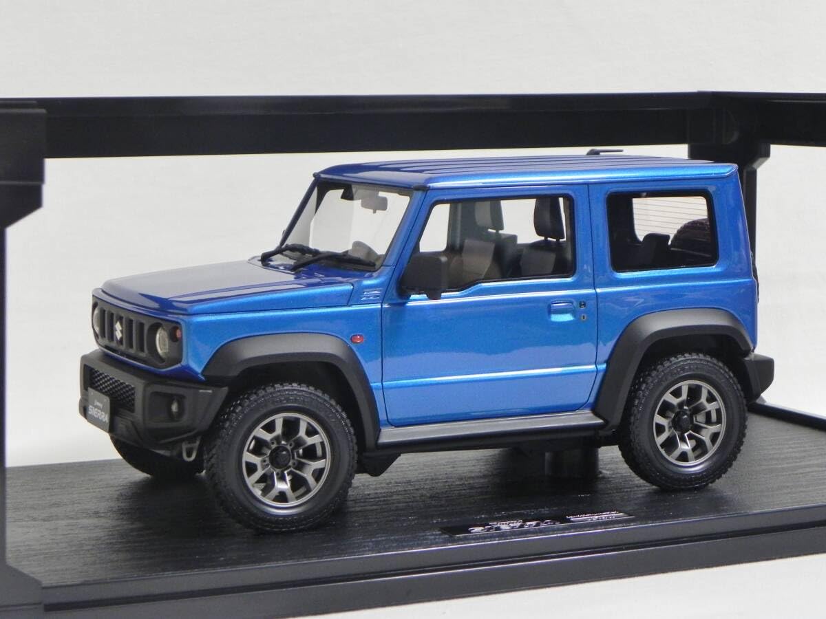 ミニカー IG1710 SIERRA JC (JB74W) Blue llic Amazon.co.jp: IG 1710 1/18 Suzuki Jimny Sierra JC Ignition Model