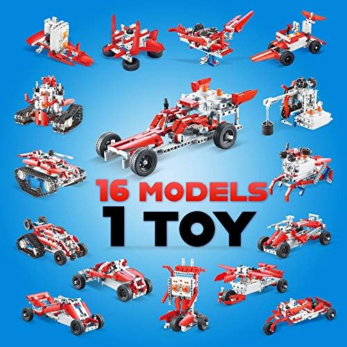 16 in 1 Remote Control STEM Technic Building Blocks Robot Toy for Kids - 458 PCS RC Car for Kids - Perfect Educational Toy Gift for Kids 3 61osp0g8bPL. AC