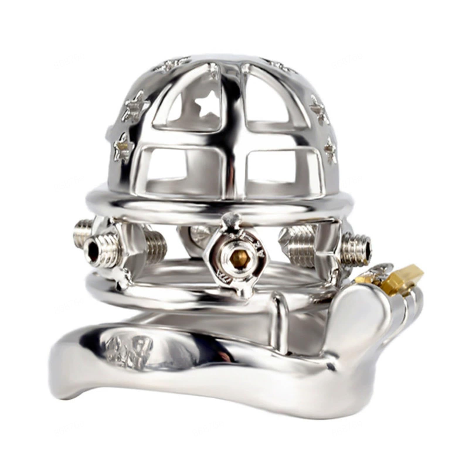 Cage Chastetée Metal Micro Cage De Chasteté Acier,A-45mm