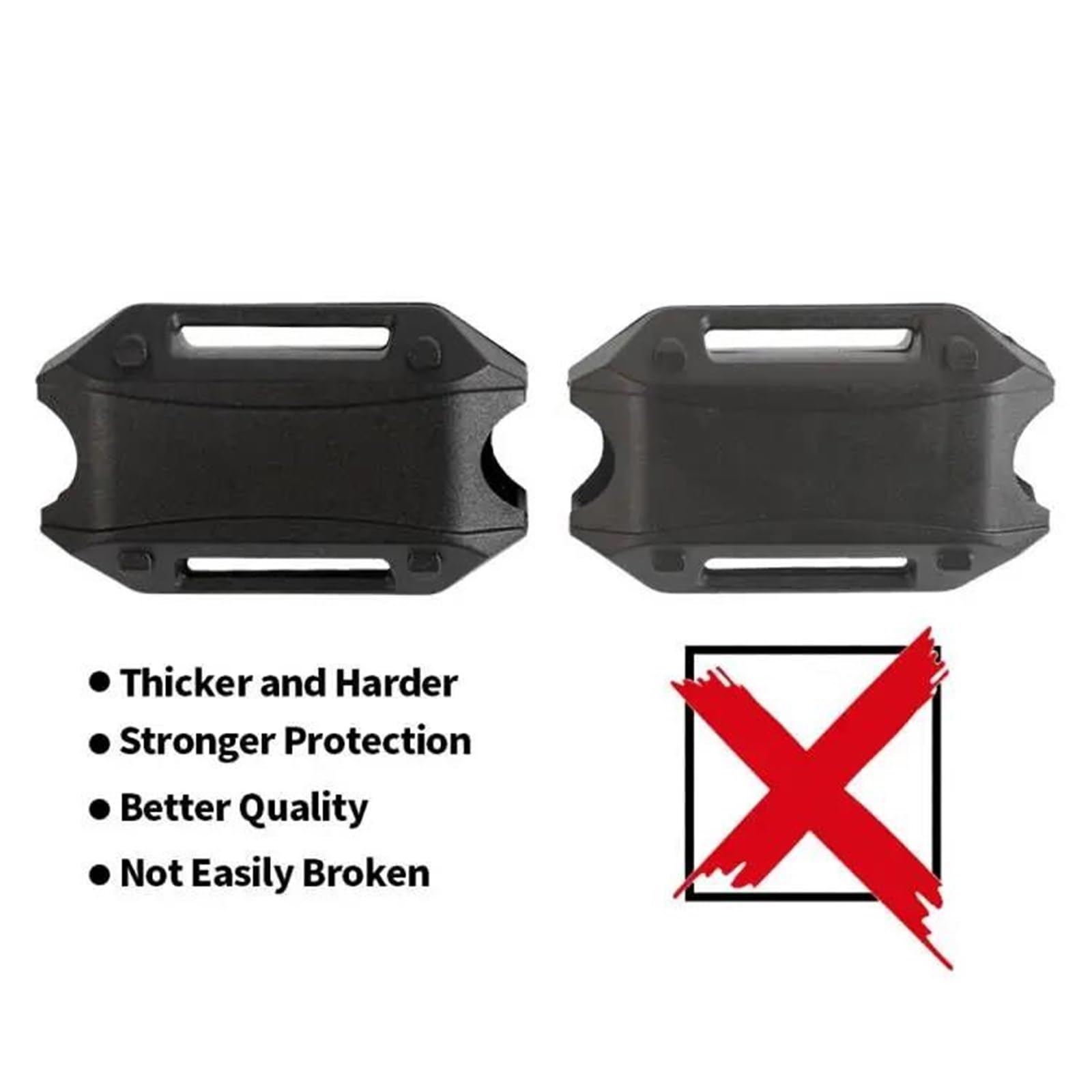 Ihreesy 4er-Set Motorrad-Stoßfänger Blöcke - Perfekter Schutz Für BMW GS Modelle