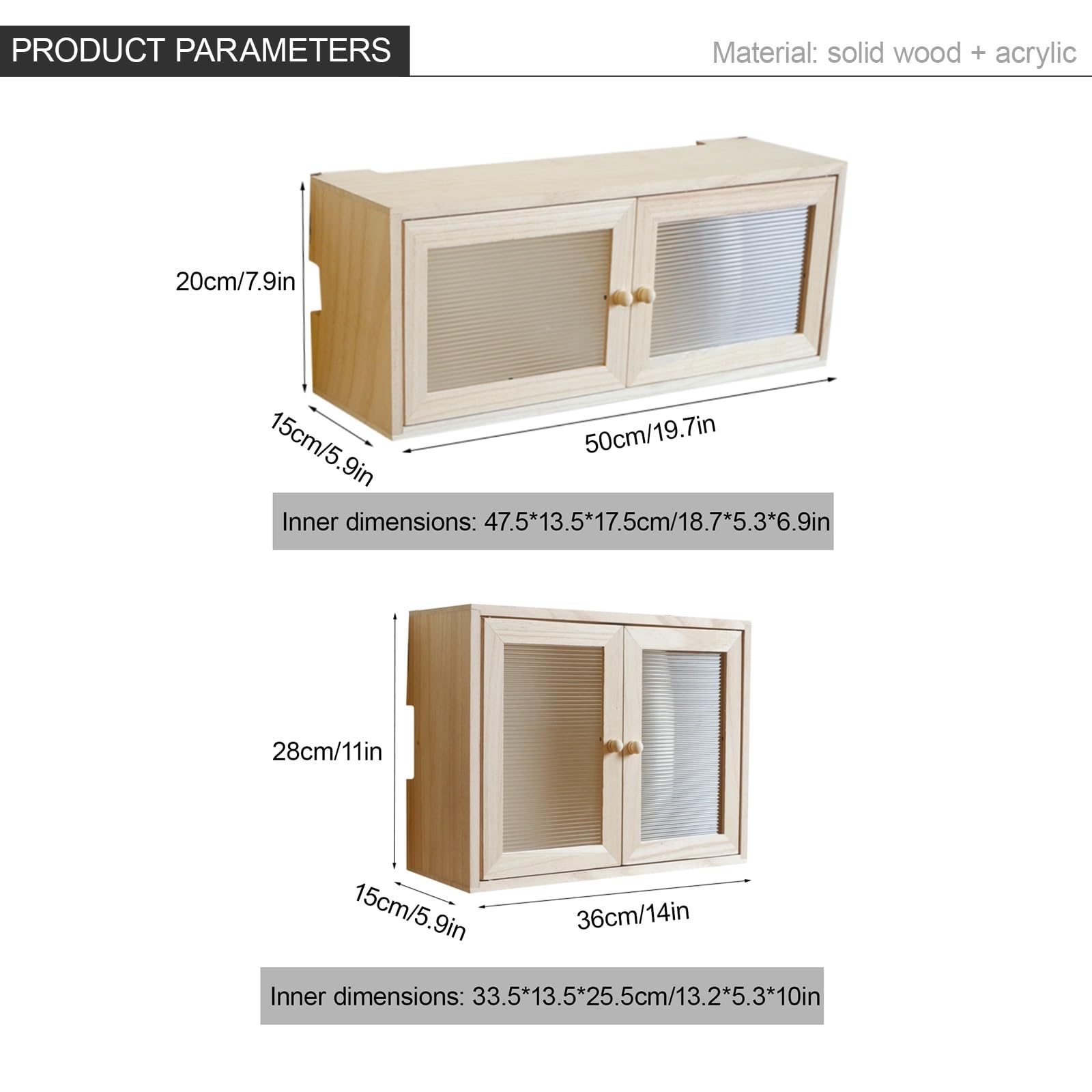 Étagère murale en bois massif pour routeur WiFi – Boîte de rangement cachée et armoire pour maison/bureau, marron, 50 x 15 x 20 cm – nize votre routeur et câbles