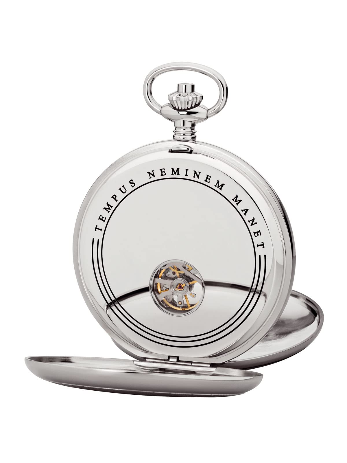 REGENT Herren Taschenuhr Savonnette Offene Unruh 53 MM Mechanischer Handaufzug Römische Zahlen in verschiedenen Varianten