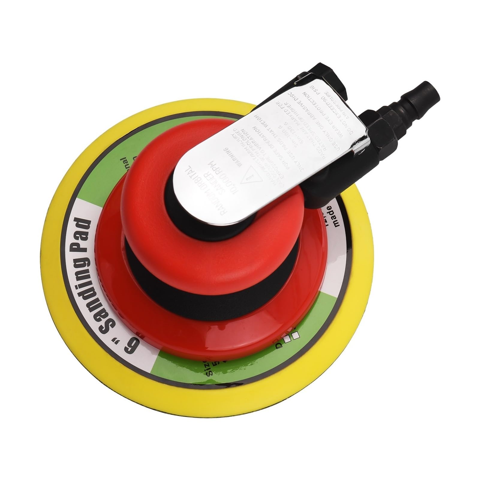 Lucidatrice per pietre Levigatrice orbitale pneumatica Smerigliatrice pneumatica 6 "/ 5 '' Lucidatrice eccentrica a vuoto/Levigatrice Levigatrice Strumenti for ceretta Parete for auto Legno Metallo