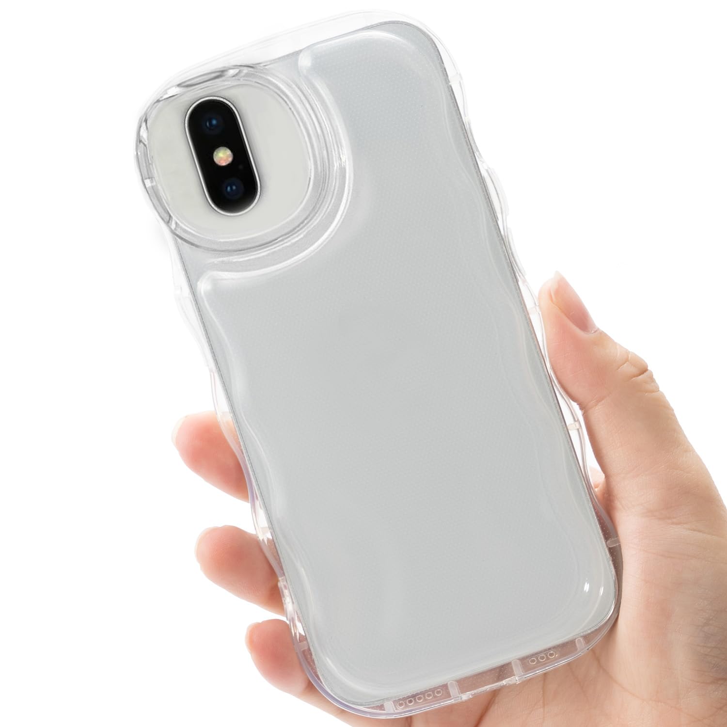 Amazon.co.jp: [i_dear] スマホケース iPhonex/xs用 クリアスマホ