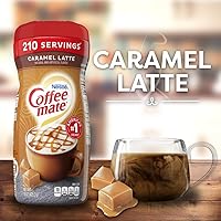 Vista 3 de Nestle Coffee Mate - Crema de café con leche de caramelo salado, paquete de 6 (15 onzas)