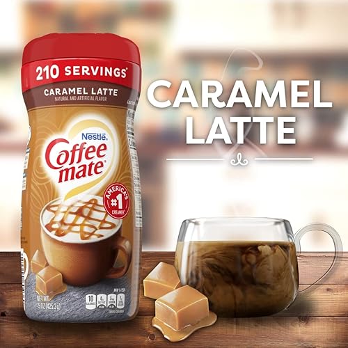 Vista 33 de Nestle Coffee Mate - Crema de café en polvo de vainilla francesa, paquete de 6 (15 onzas)