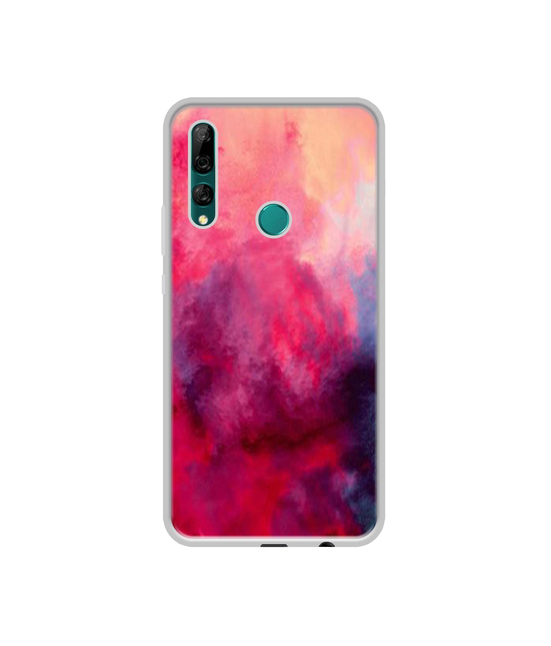 Casotec Holi Color Design Printed Silicon Soft TPU Back Case Cover for Huawei Y9 Prime 4G