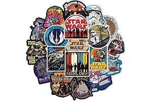 Star Wars Sticker: 100 pcs Waterproof Vinyl Decals for Kids