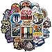 JHJ Star Wars Aufkleber 100 PCS,Vinyl Wasserdicht Aufkleber für DIY Laptop Gepäck Kühlschrank Skateboard Auto Motorrad Fahrrad Phone Dekor Graffiti Aufkleber,Anime Star Wars Stickers Set