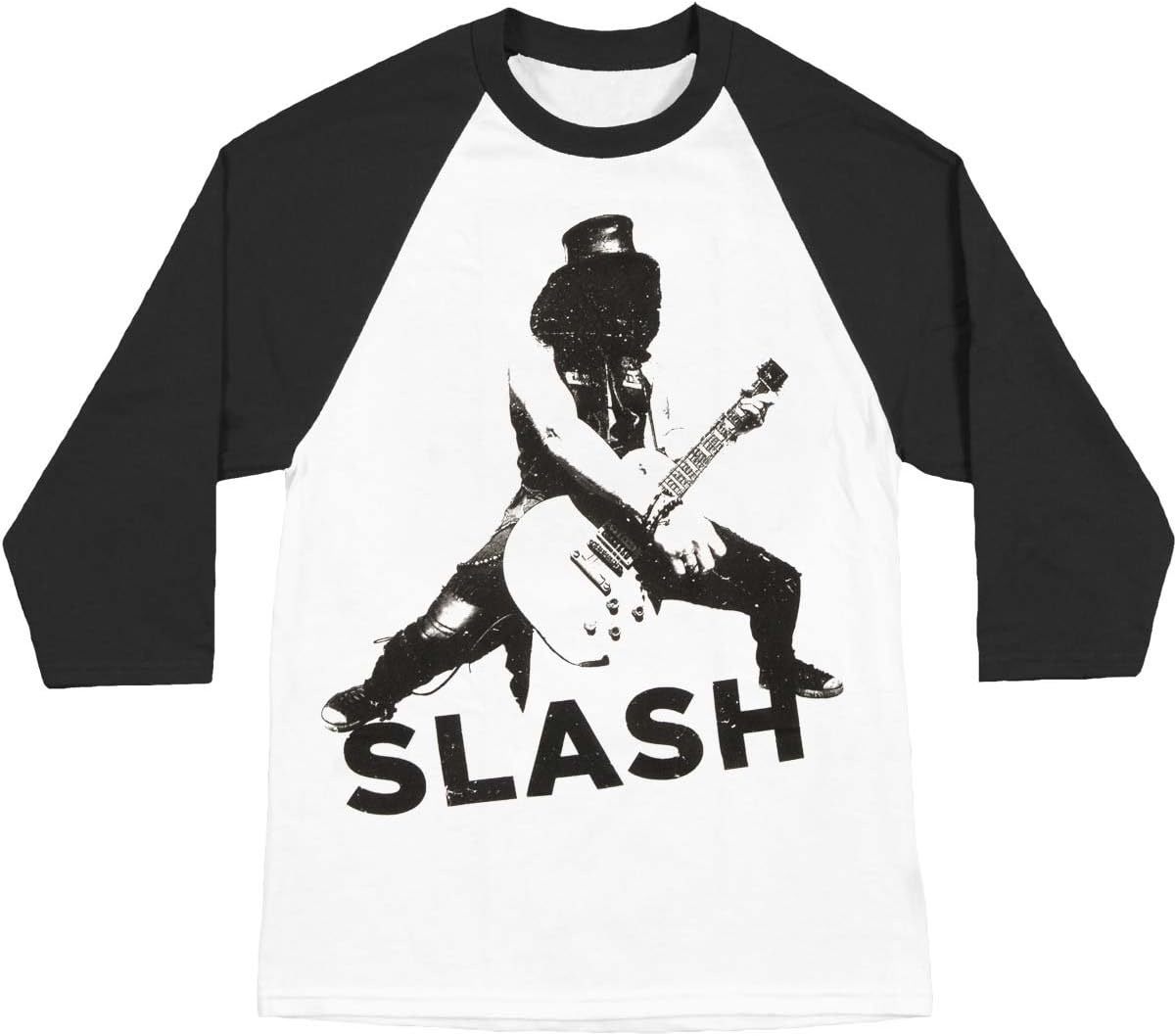 Slash Men's Snow Blind Baseball Jersey Medium Black/White
