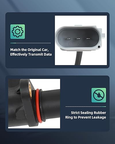 Miniatura 3 de SCITOO Sensor de posición del cigüeñal apto para A3 A4 A6 S3 TT para VW para Jetta para Golf para Beetle para Passat para Bora para Polo para Skoda