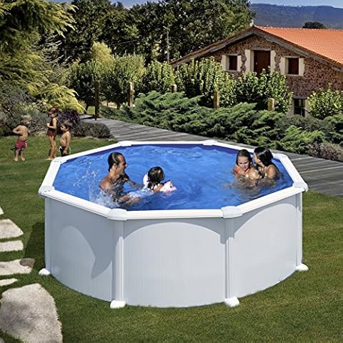 Piscina Elevada Redonda Gre Atlantis 350 x 132 cm Cover
