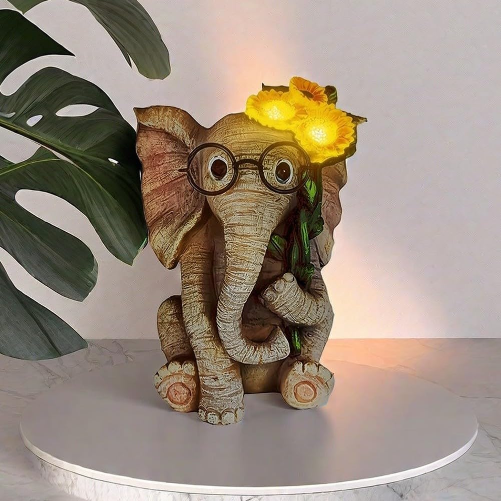 per decorazione Cortile Elefante Resina Meteo per decorazione