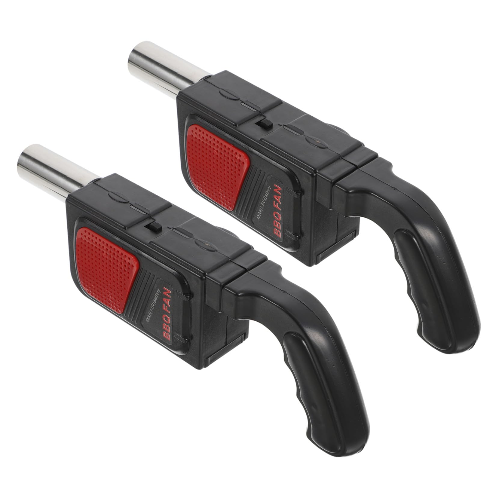 iplusmile Soffiatore Elettrico per Barbecue Esterno, 2 Pezzi, 4 Aa
