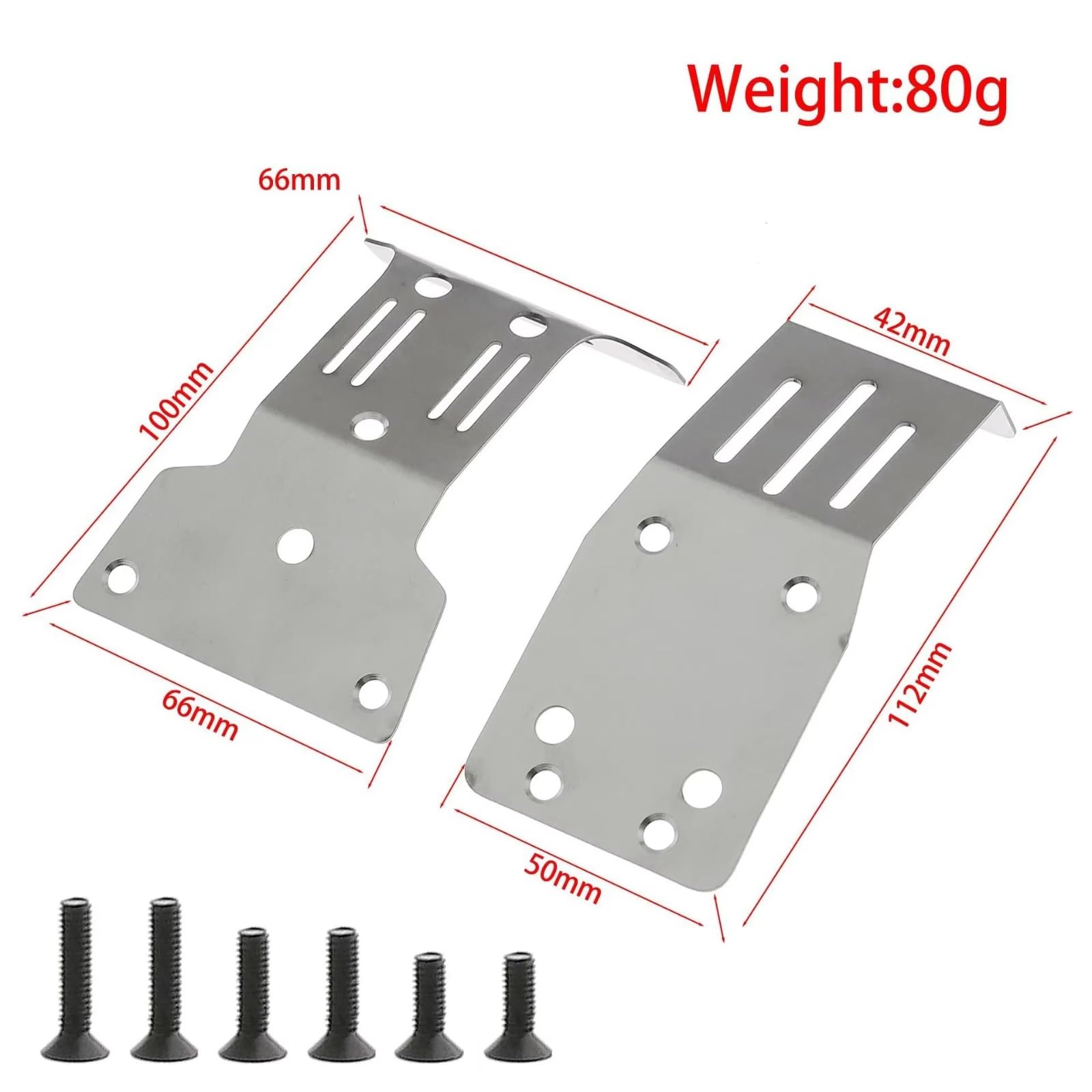 Per Tamiya DT04 58741 1/10 Protezione Telaio Acciaio Inossidabile Auto RC Veicoli Cingolati Parti Per Corsa Accessori Ricambio Componenti Telaio Rc