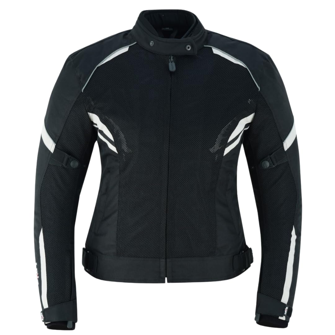 LOVO Chaqueta perforada tricapa de verano para moto Mujer