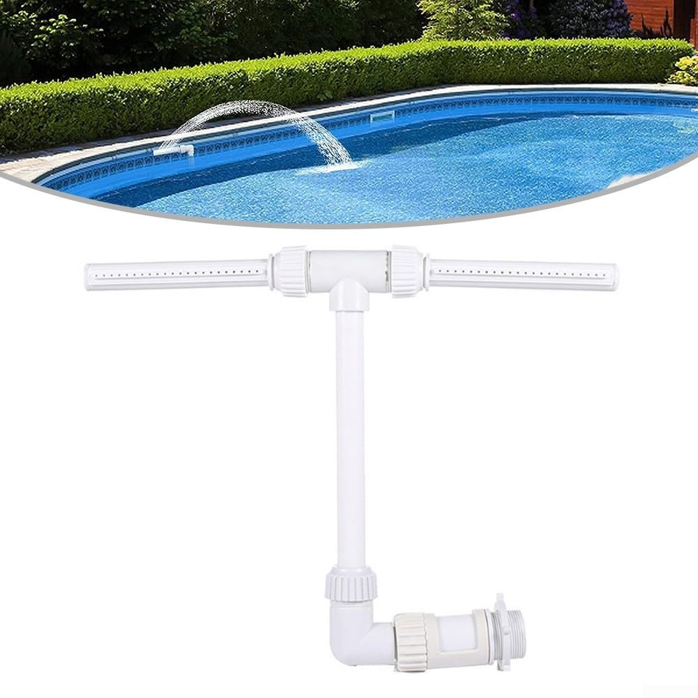 Fontana Piscina Doppio Spruzzo - Cascata Alta Pressione Per Piscine E