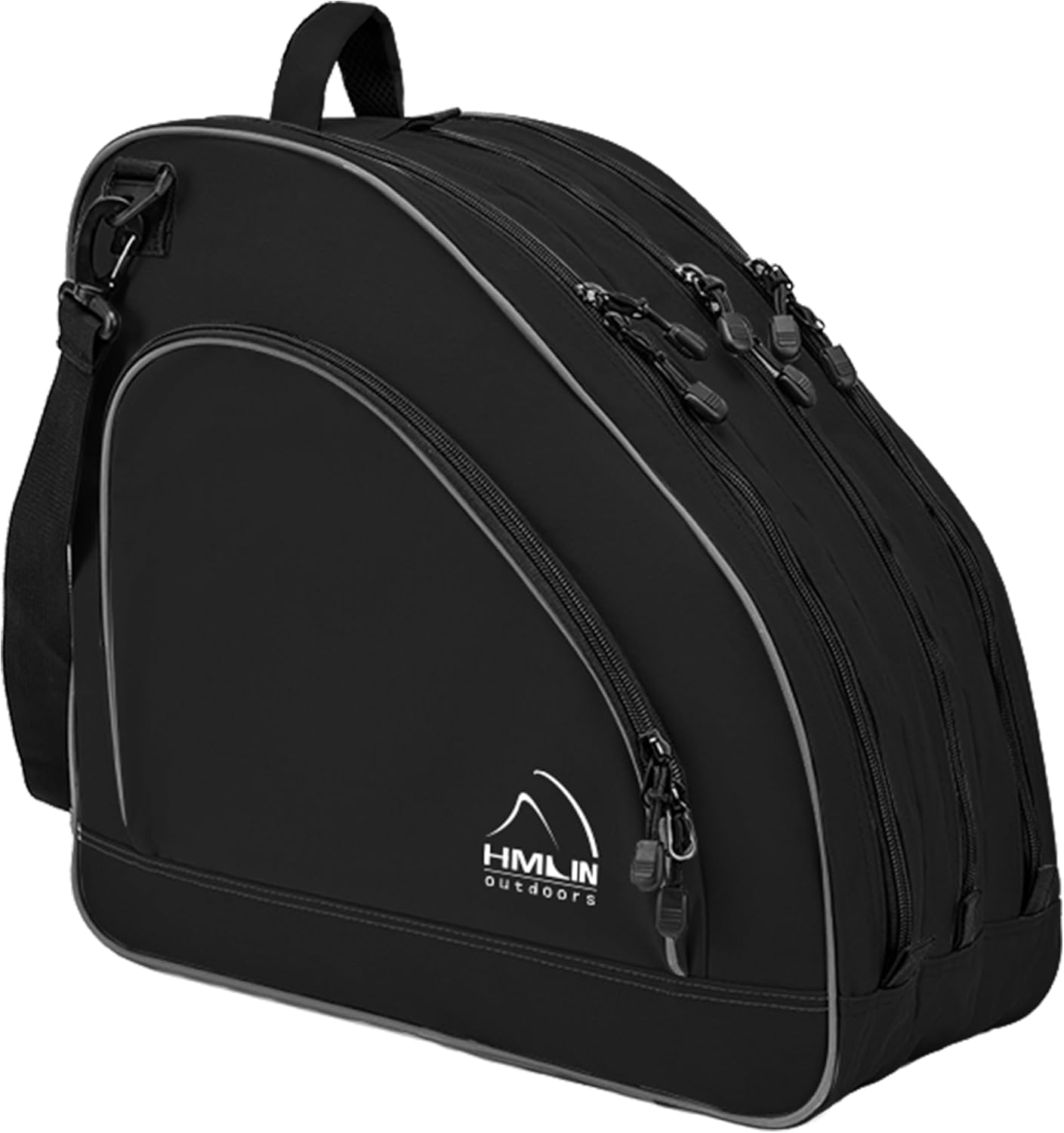 Roller Skate Bag for Women Men Inline Skate Bags with Adjustable Shoulder Strap Large Capacity Ice Skate Bag for Adult to Carry Inline/Figure/Quad/Roller Skate Accessories