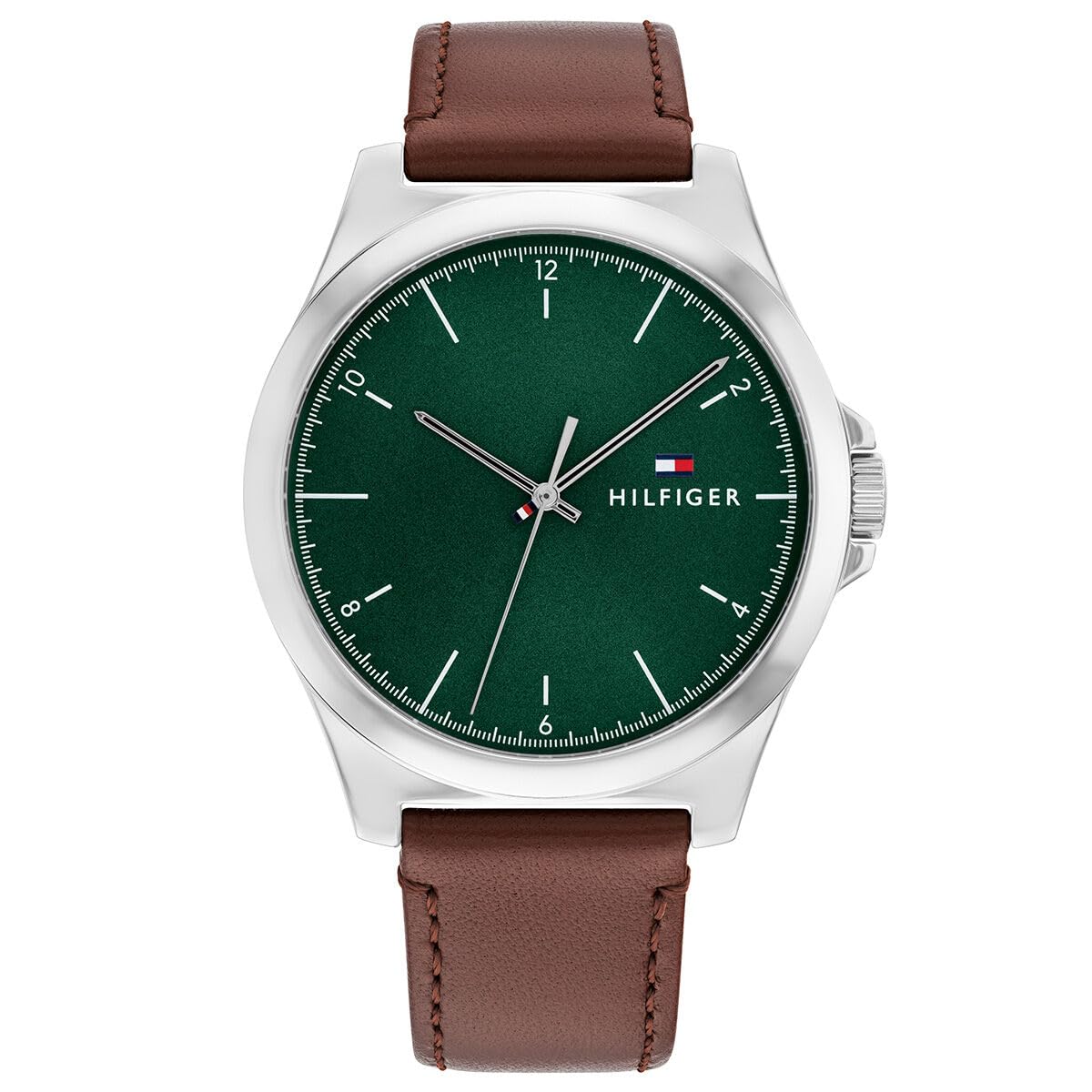 Tommy Hilfiger NORRIS Men Watch, Analog Brown / Green