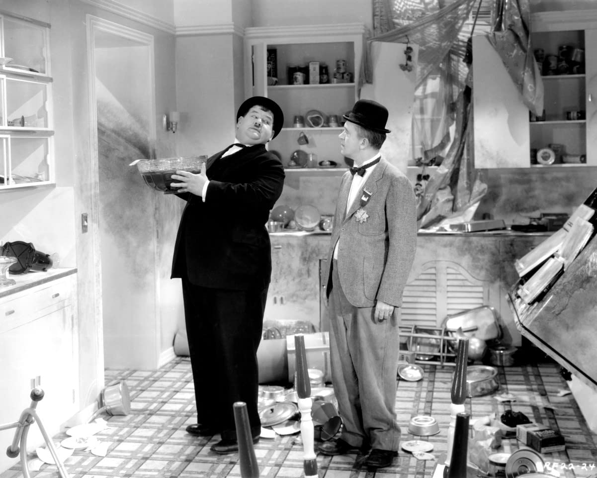 Block-Heads (1938) Laurel & Hardy, Stan Laurel, Oliver Hardy 10x8 Photo