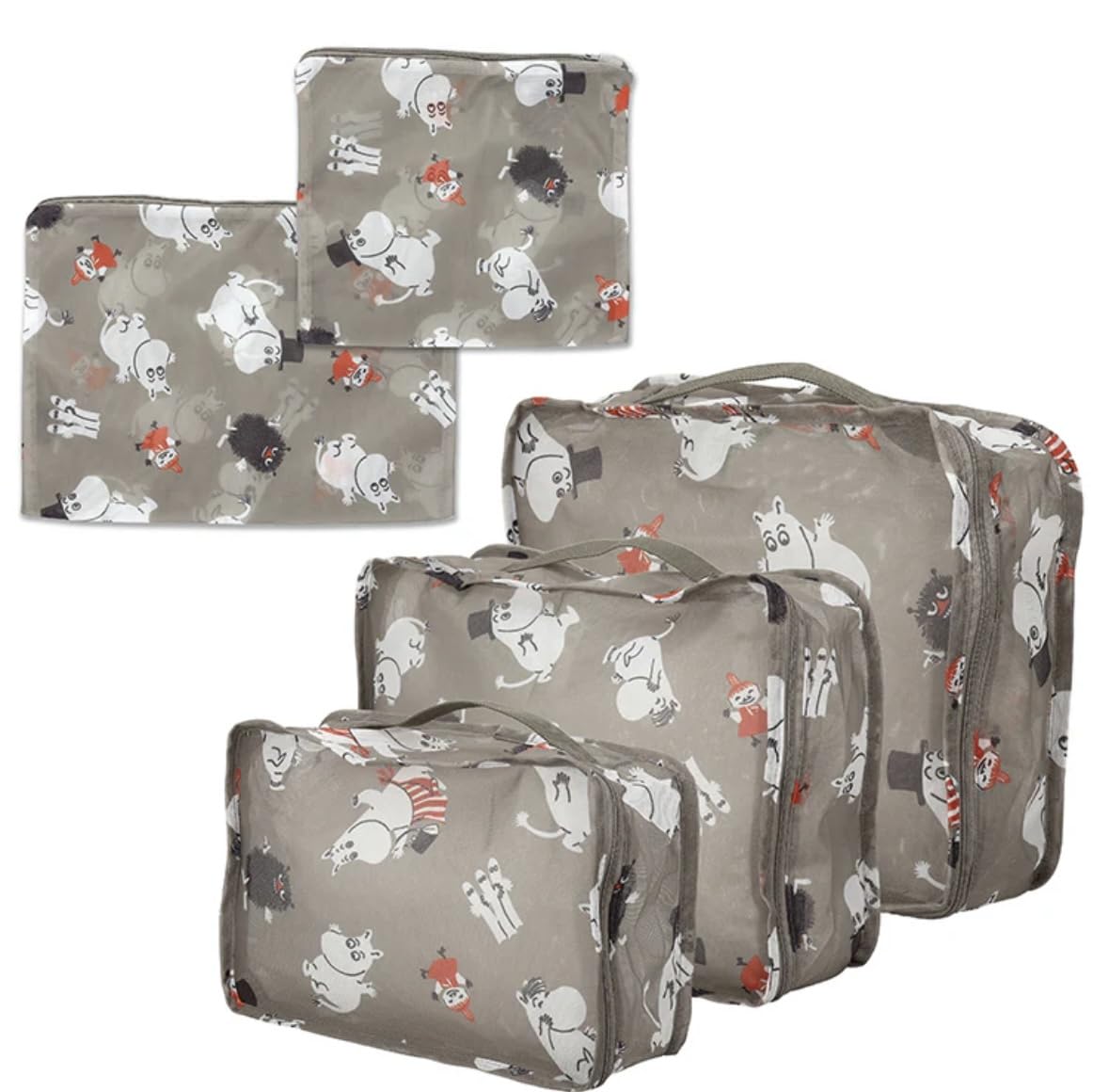 Amazon.co.jp: カミオジャパン ムーミン トラベルポーチ5点セット