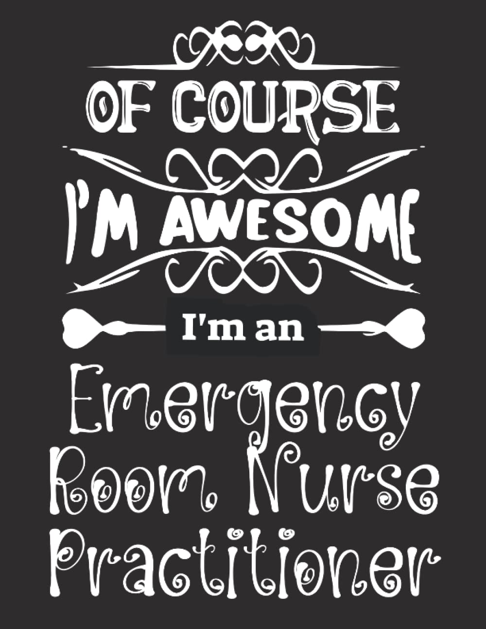 Notebook Awesome Emergency Room Nurse Practitioner: College Ruled | 8,5 x 11 inch, 100 Lined Pages