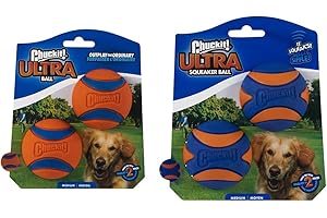Chuckit! Ultra Ball: Fetch Toy for Dogs, Medium (2-Pack)