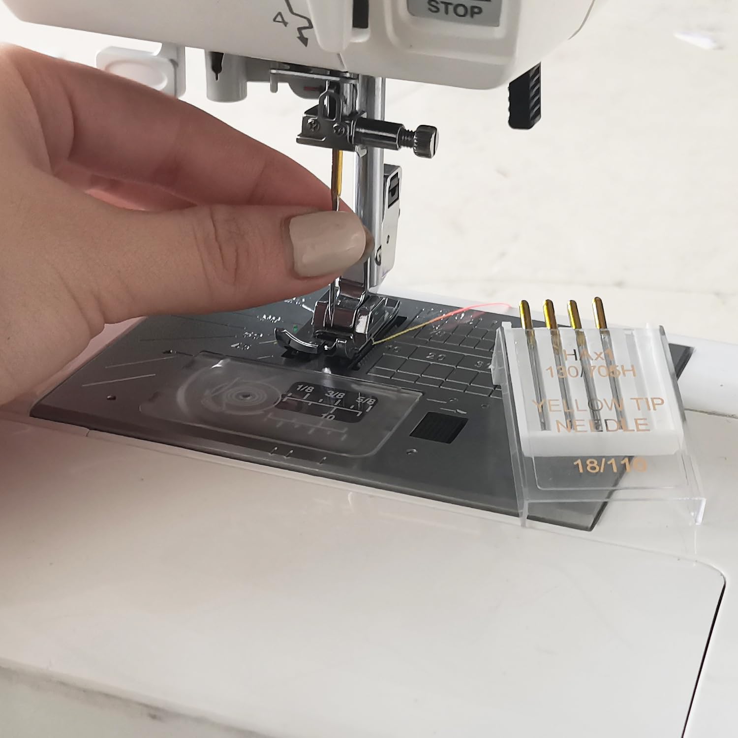 Amazon.com: HONEYSEW 30 Pieces Sewing Machine Needles HAX1 130