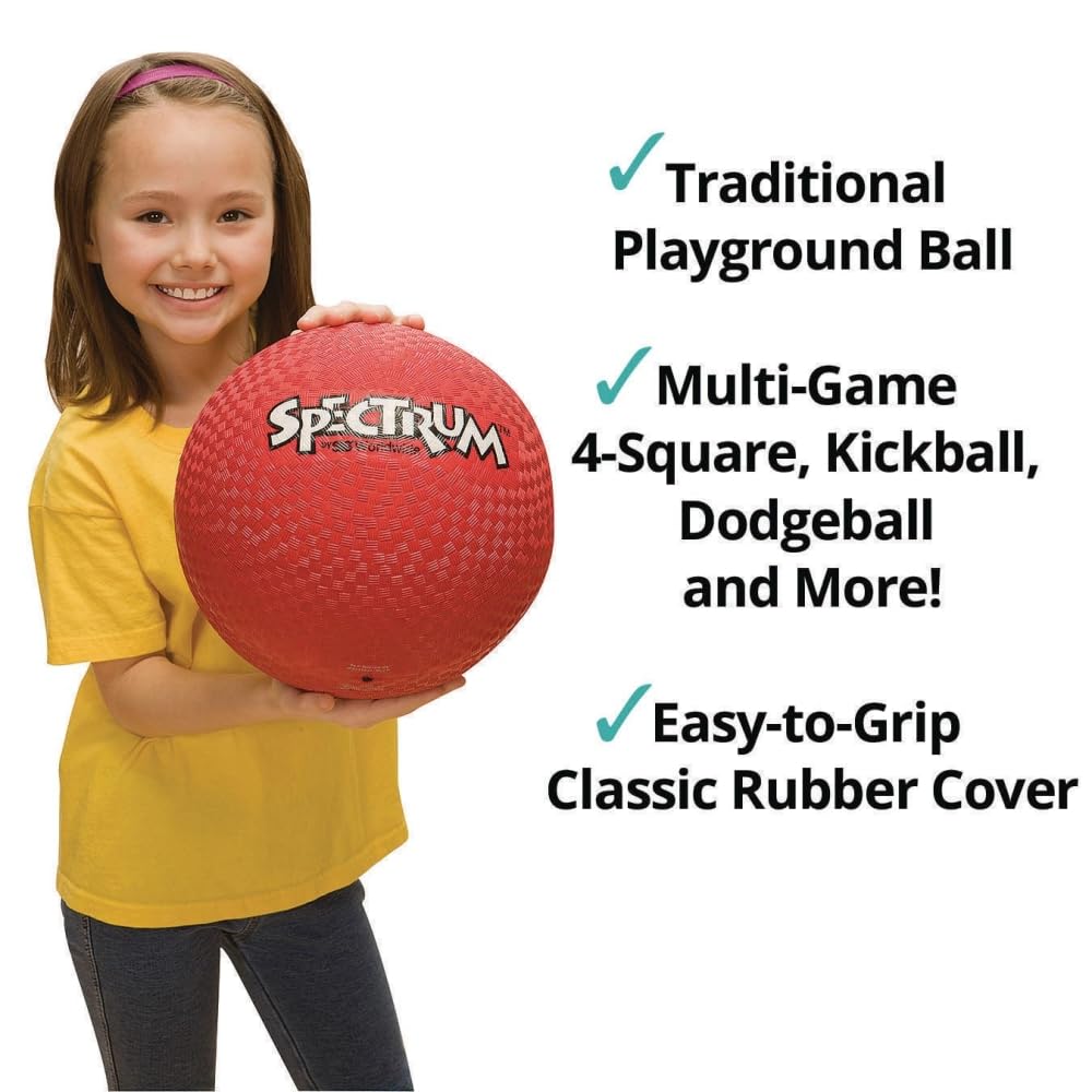 S&S Worldwide Spectrum(tm) Playground Balls, 10" (Set of 6) - Image 2