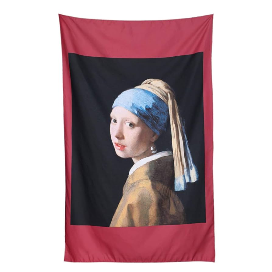 青いバンダナの女 Amazon.co.jp: ポスター ヨハネス フェルメール (真珠の耳飾りの