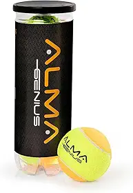 Kit Com 3 Bolas Beach Tennis Stage 2 Pro Alma Genius