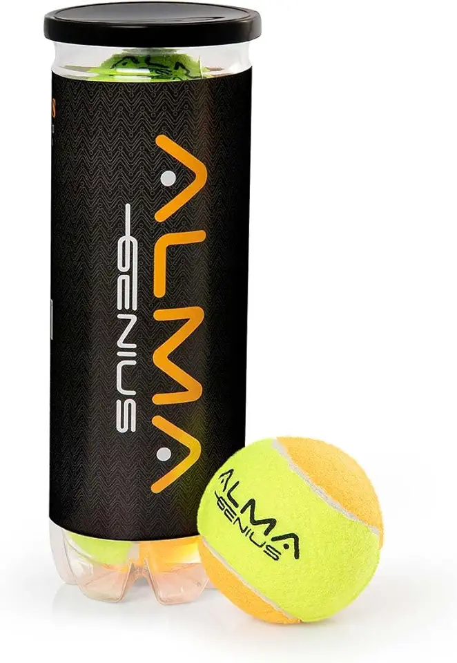 Kit Com 3 Bolas Beach Tennis Stage 2 Pro Alma Genius