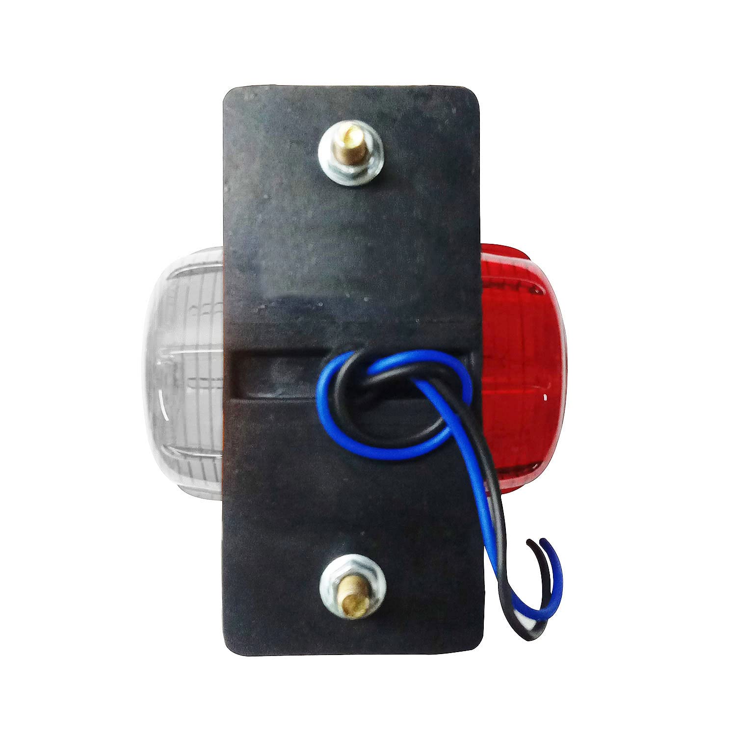 Lite Green Luci di posizione a LED a goccia Sostituzione delle luci di marcia sul tetto superiore 24v per camion,Rimorchi,Semirimorchio,Scarica,Camion,Veicolo Speciale(rosso/trasparente)(verde, rosso)