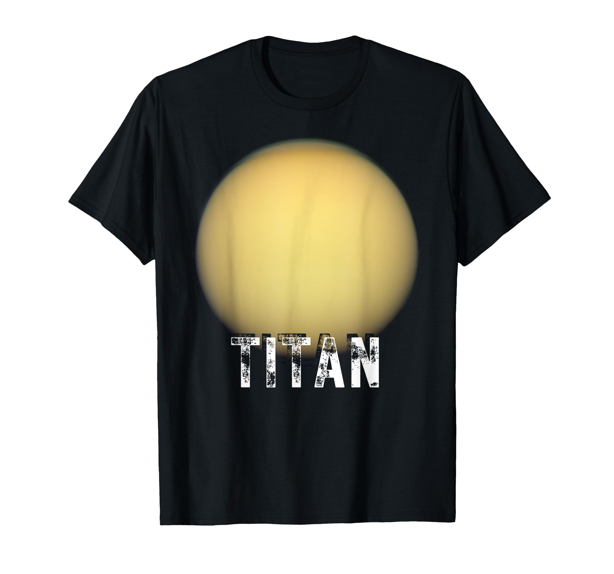 Titan Saturn Moon Solar System Space Astronomy T-Shirt