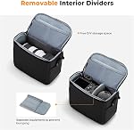 K&F Concept Camera Sling Bag Small Crossbody Camera Case DSLR/SLR Cute Compact Shoulder Photography Bags for Photographers-Black