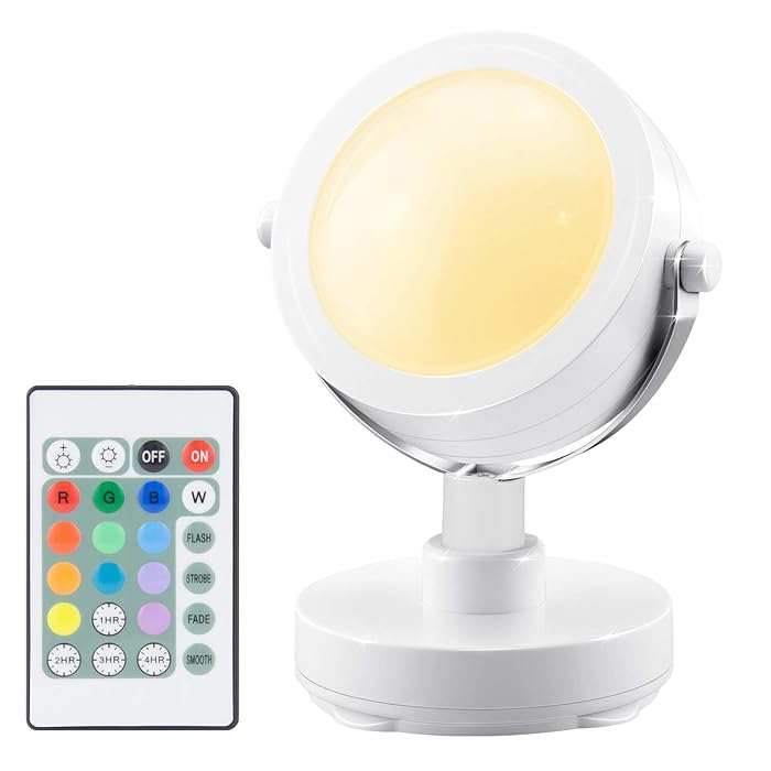 Buy LUXSWAY Battery Operated Accent Lights Wireless SpotLights Indoor