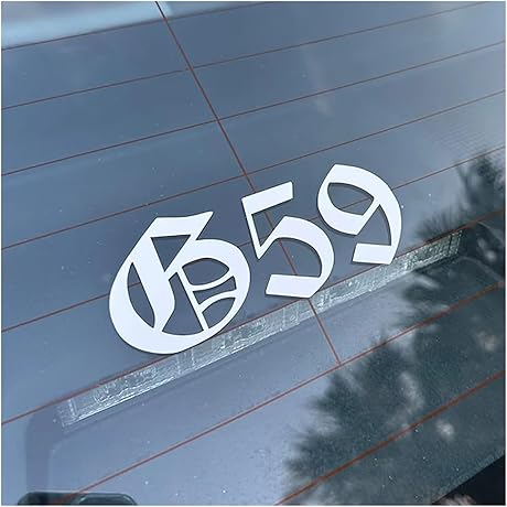 G59 Suicide Boys Car Decal: Express Yourself with Edgy Style