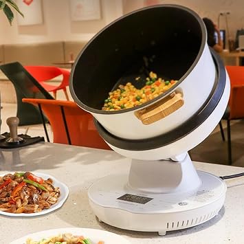 Smart Automatic Cooking Machine, 8L Cooking Robot, 3D All-Round Heating, Suitable for Home, Camping