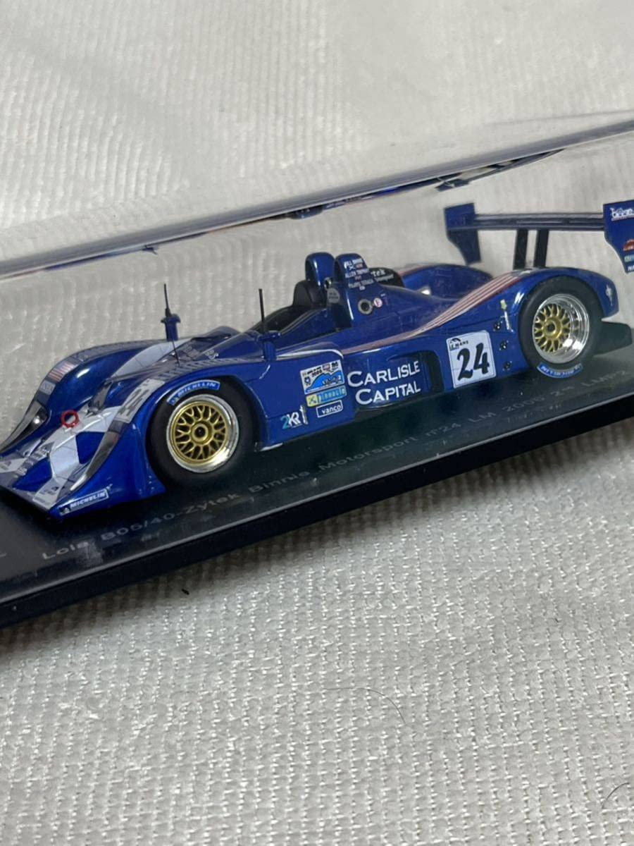 SPARK S0241 LOLA B05/40 ZYTEK Binnie Motorsport n°24 2nd LMP2 Le Mans