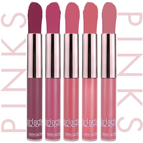 Miniatura 4 de Girlactik Lápiz labial líquido mate de larga duración (dulce)