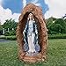 Design Toscano Miraculous Medal Madonna Virgin Mary Italian Style Religious Indoor/Outdoor Garden Statue, 23 Inch, Cast Stone Resin, Full Color Finish