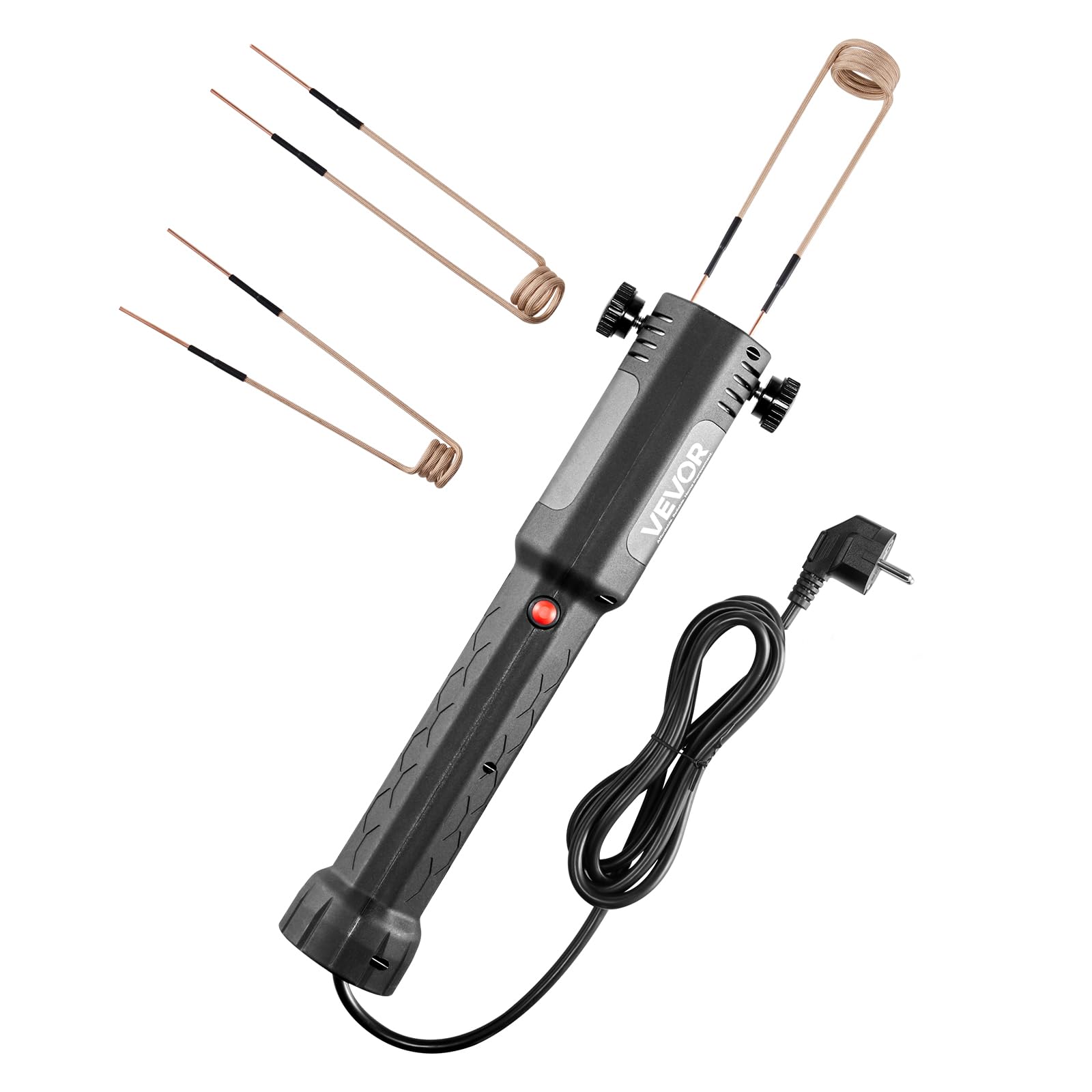 VEVOR Rimozione Bulloni Riscaldatore a Induzione, 1100 W 230 V, Strumento Portatile per la Rimozione di Dadi, Mini Macchina Riscaldante per la Rimozione di Viti Arrugginite, con 3 Bobine