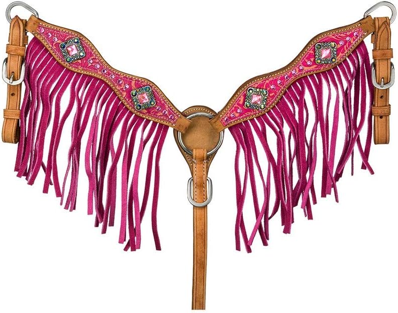 Tough 1 Azalea Fringe Breast Collar