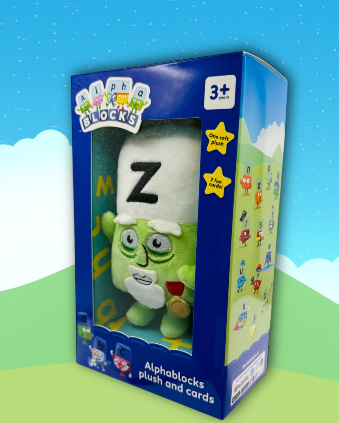 Antertoys Alphablocks Plush & Cards (Alphablocks Z) โ image 1